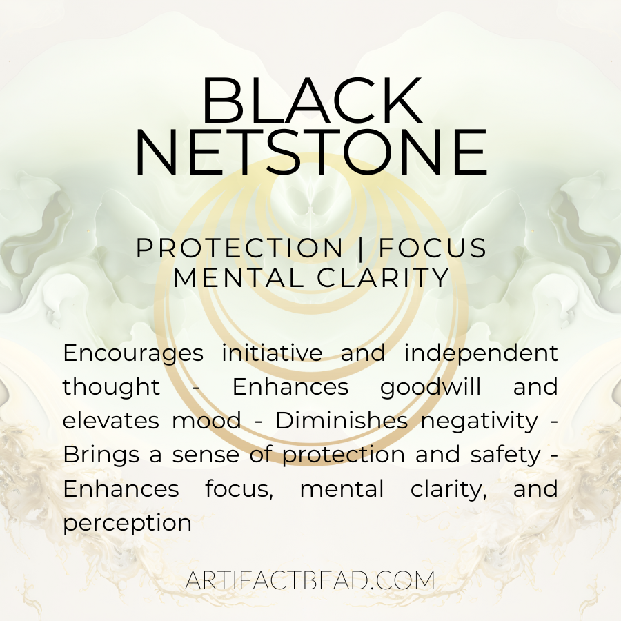 Skull and Netstone Gemstone Beaded Bracelet with Lava Stone Accent Men's Women's Halloween Bracelet