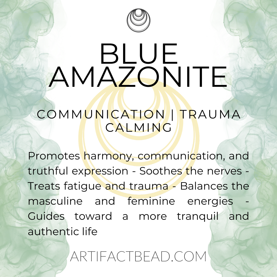 Seaside Amazonite Dainty Dangle Earrings