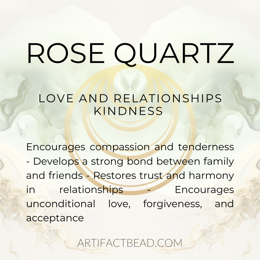 Amazonite and Rose Quartz Stretch Beaded Gemstone Bracelet with Gold Accents