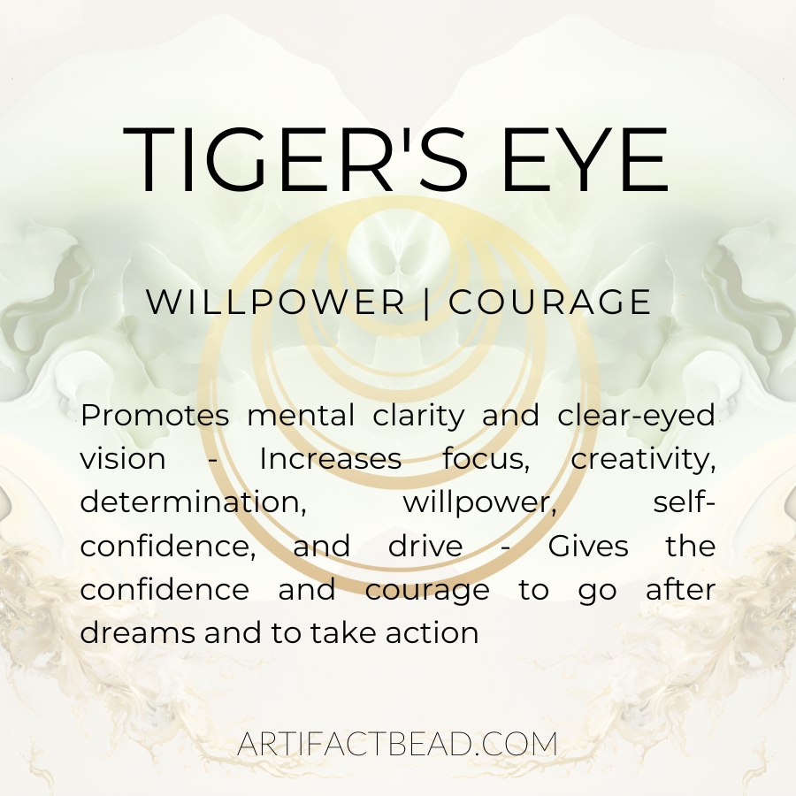 Men’s Masculine Beaded Collar Length Black Onyx and Tiger Eye Pendant Gemstone Necklace