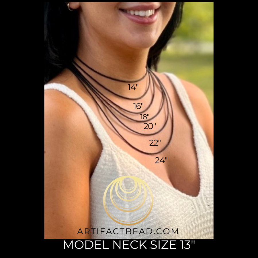 Genuine Crazy Lace Agate Gemstone with Leather and Bronze Choker Necklace
