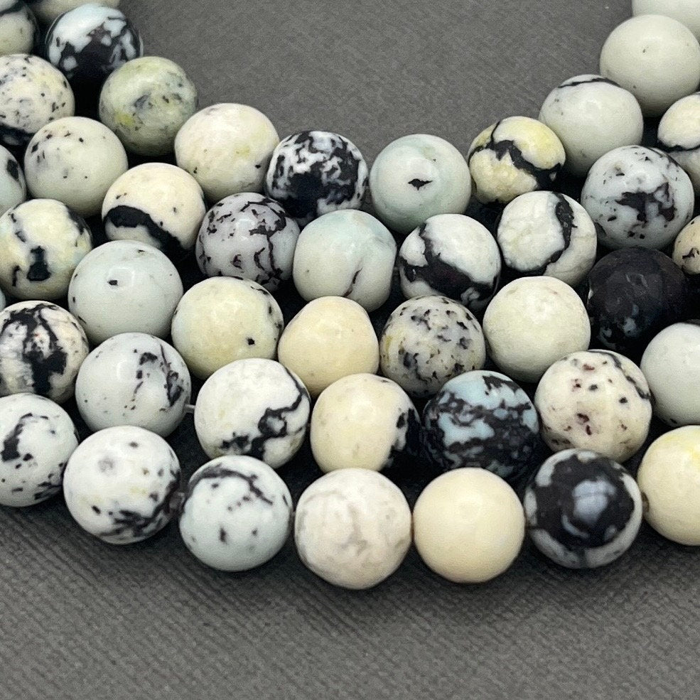Natural 4mm/6mm/8mm Smooth Round Yellow Jasper Gemstone Strand of Beads
