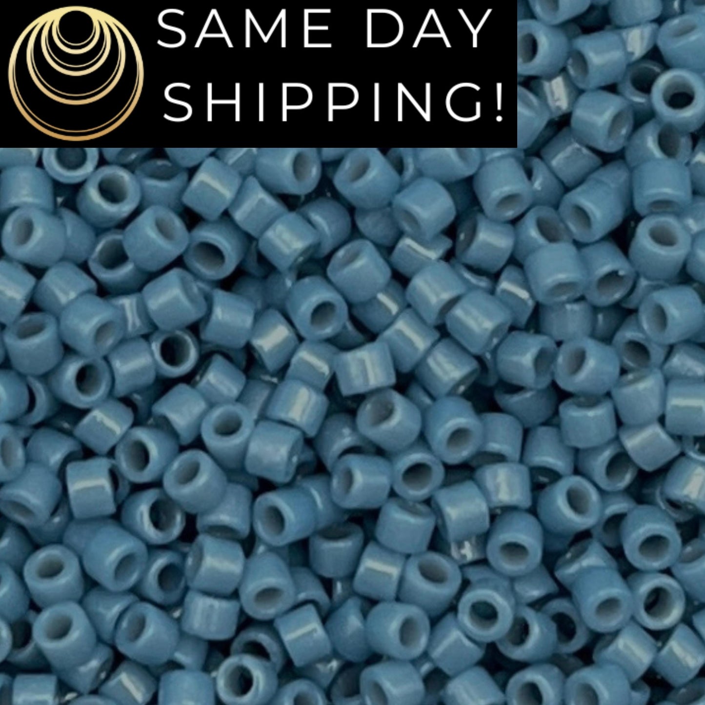 DB2132 SAME DAY SHIPPING! 1-20 Grams Miyuki 11/0 Delica Beads Duracoat Opaque Bayberry -Free Container!