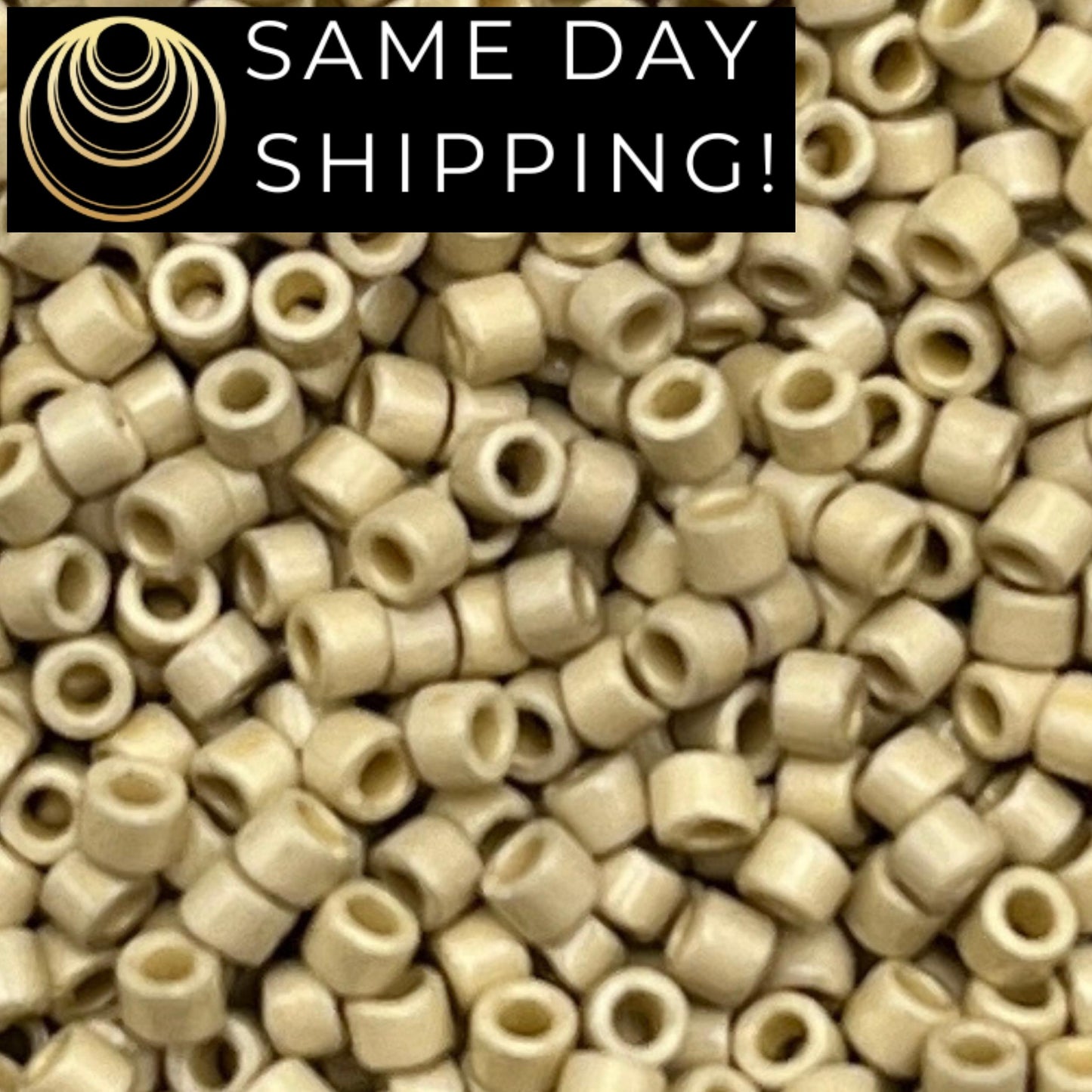 DB1831F SAME DAY SHIPPING! 1 Gram up to 20 Grams Miyuki 11/0 Delica Beads Duracoat Galvanized Matte Silver -Free Container!