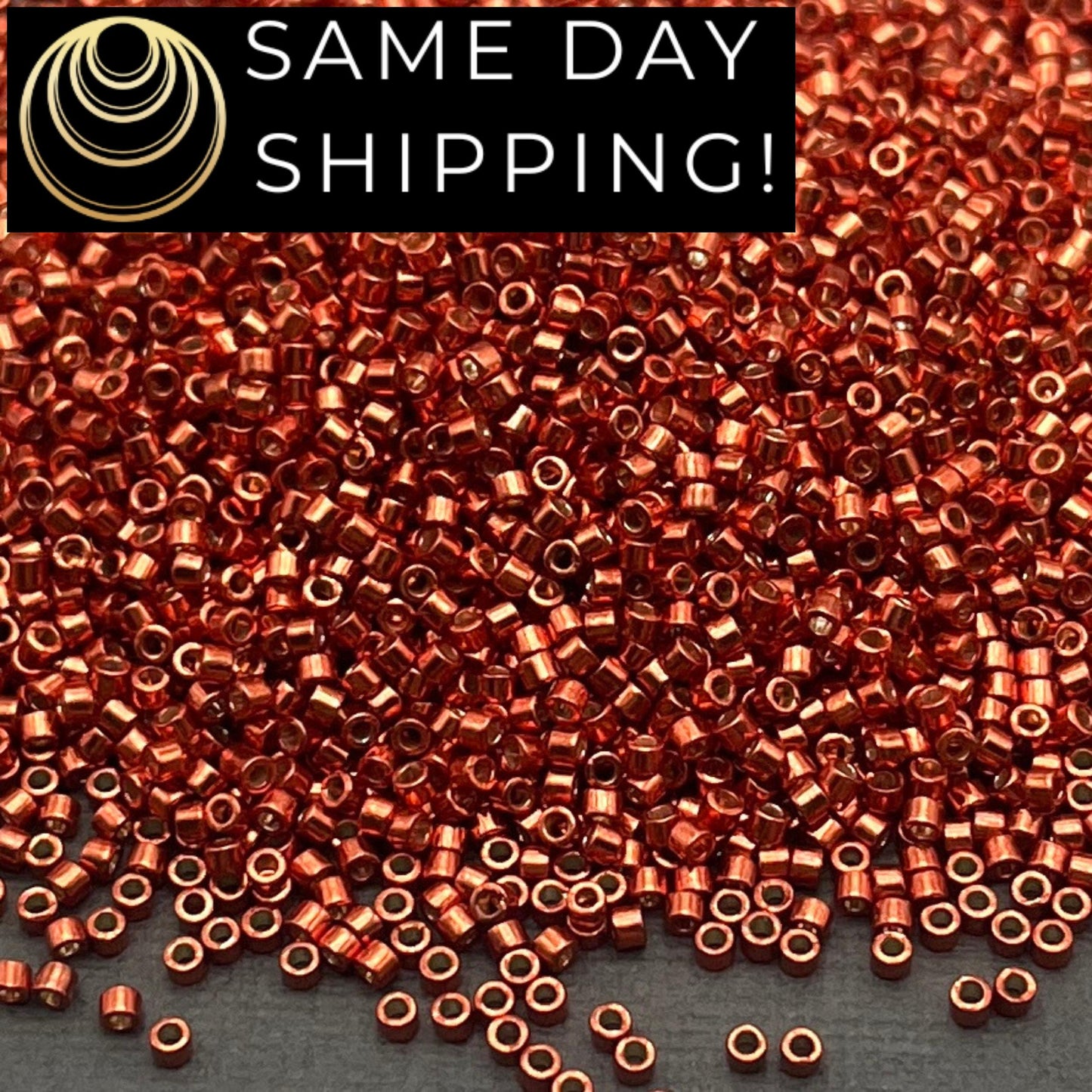DB1838 SAME DAY SHIPPING! 1 Gram up to 20 Grams Miyuki 11/0 Delica Beads Duracoat Galvanized Berry -Free Container!