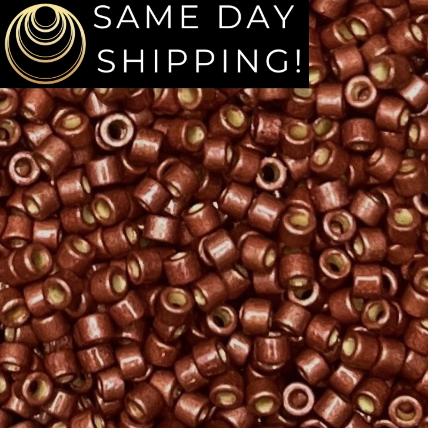 DB1842F SAME DAY SHIPPING! 1 Gram up to 20 Grams Miyuki 11/0 Delica Beads Duracoat Galvanized Matte Dark Berry -Free Container!