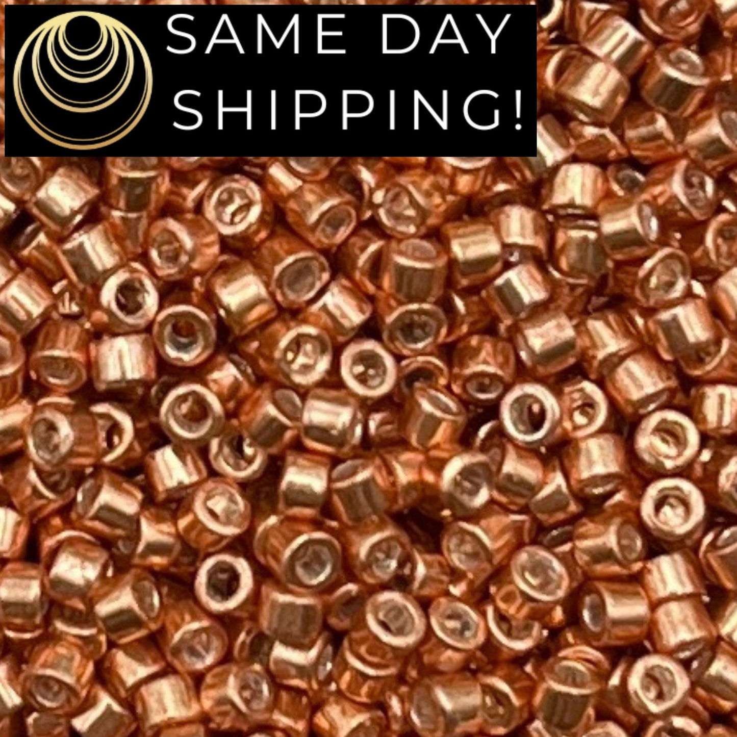 DB434 SAME DAY SHIPPING! 1 Gram up to 20 Grams Miyuki 11/0 Delica Beads Galvanized Muscat DB0434-Free Container!