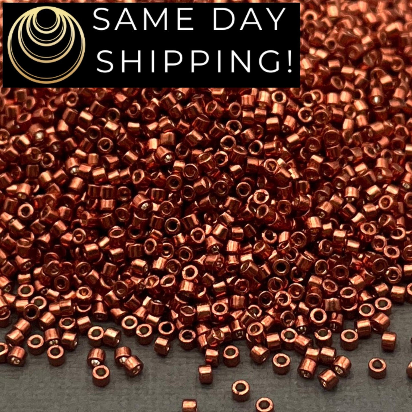 DB1842 SAME DAY SHIPPING! 1 Gram up to 20 Grams Miyuki 11/0 Delica Beads Duracoat Galvanized Dark Berry -Free Container!