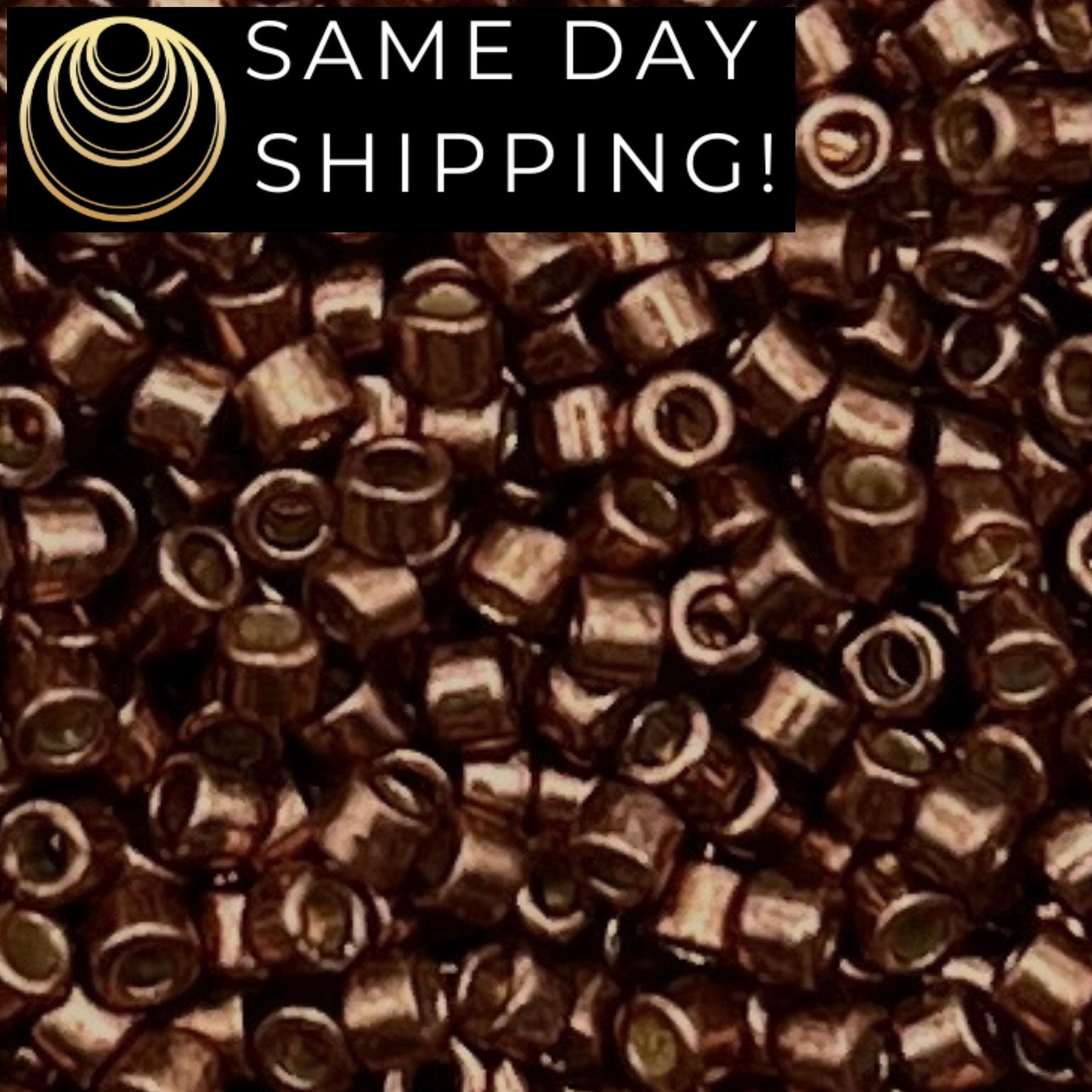 DB1843 SAME DAY SHIPPING! 1 Gram up to 20 Grams Miyuki 11/0 Delica Beads Duracoat Galvanized Dark Mauve-Free Container!