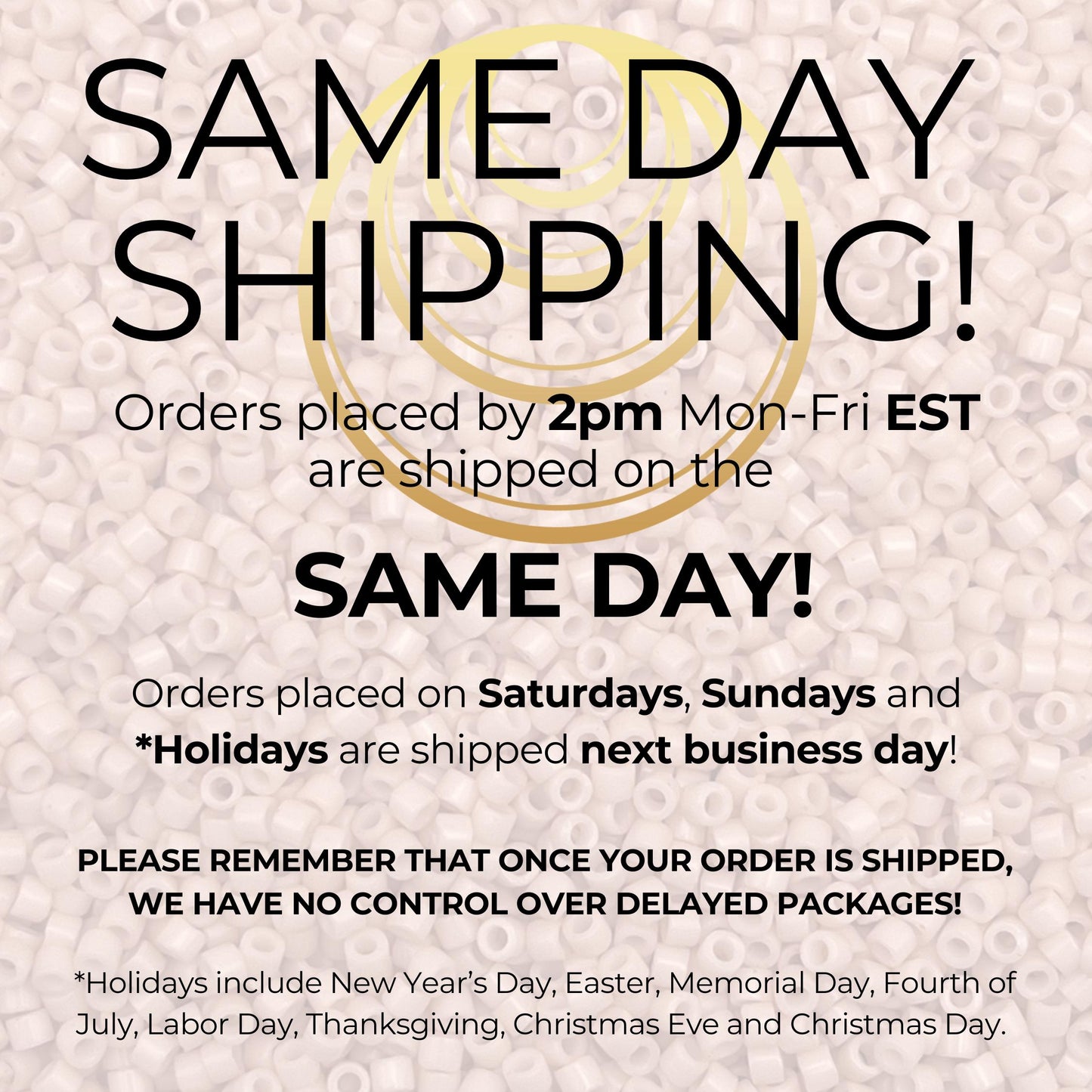 DBMIX9052 (1 gram-20 grams) Miyuki Size 11/0 Delica Beads Autumn Squash Mix-Free Container! Same Day Shipping!