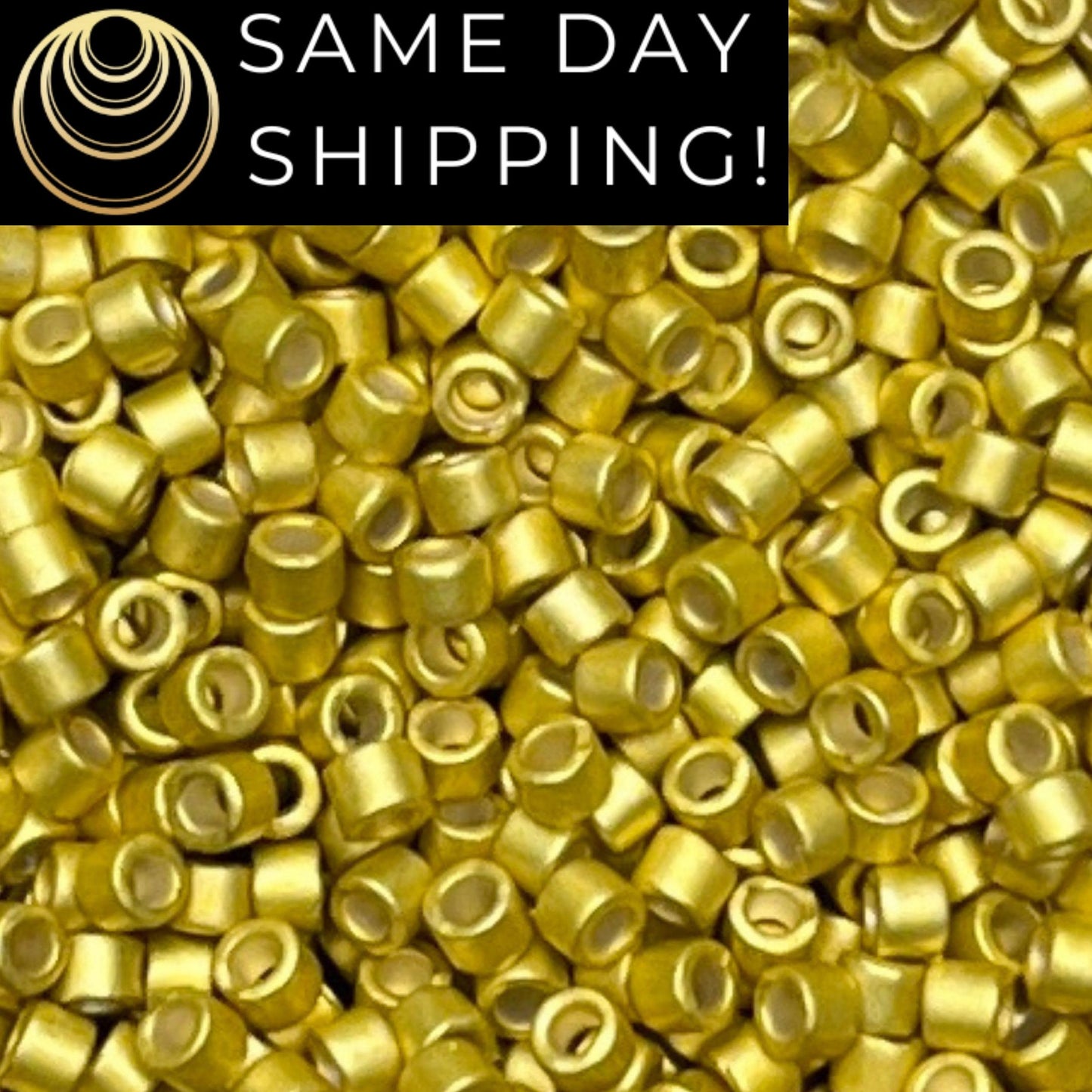 DB1154 (1 gram-20 grams) Miyuki Size 11/0 Delica Beads Galvanized Semi-Matte Zest-Free Container! Same Day Shipping!