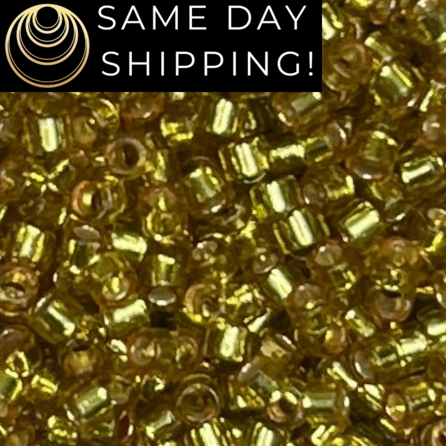 DB2164 (1 gram-20 grams) Miyuki Size 11/0 Delica Beads Duracoat Silver Lined Dyed Zest-Free Container! Same Day Shipping!