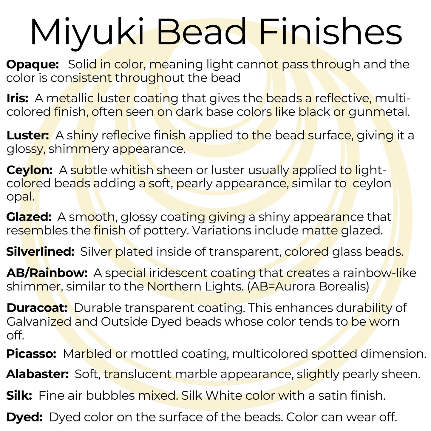 8-0421 Miyuki 8/0 Round Cream Pearl Ceylon 7g Tube