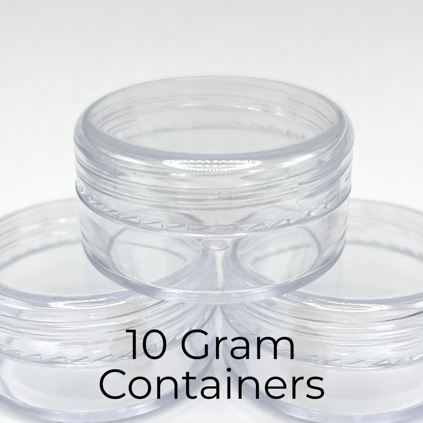 10 gram Clear Seed Bead Storage Containers