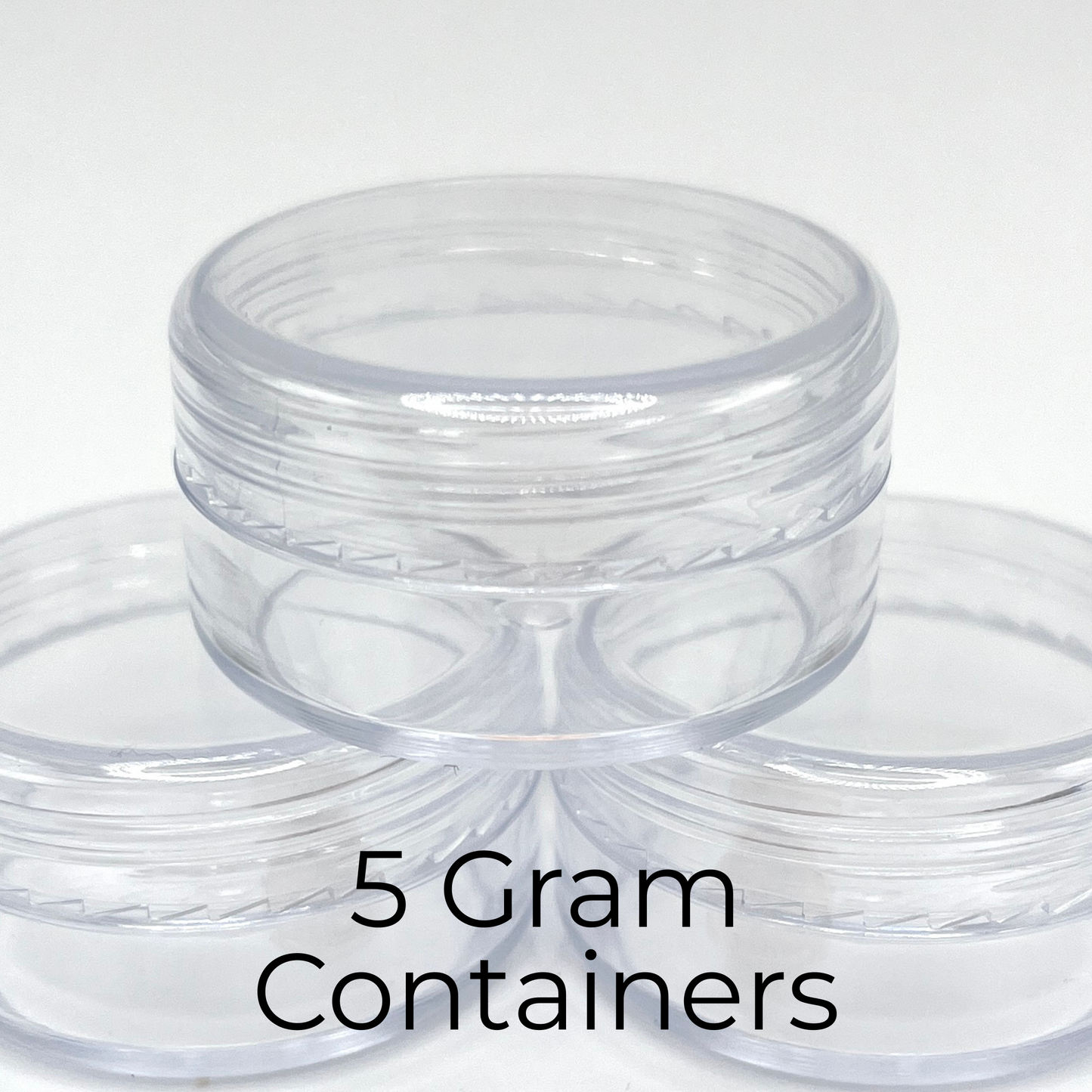 05 gram Clear Seed Bead Storage Containers