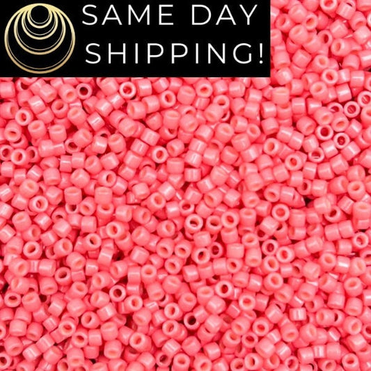DB2115 11/0 Miyuki Delica Beads Duracoat Guava