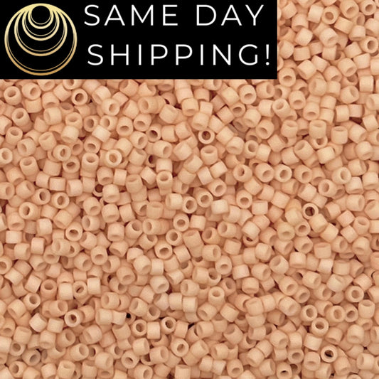 DB354 SAME DAY SHIPPING! 1-20 Grams Miyuki 11/0 Delica Beads  -Free Container!