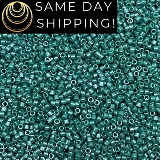 DB0264 11/0 Miyuki Delica Beads Opaque Mallard Luster