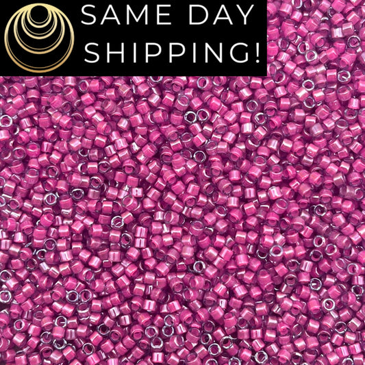 DB2050 11/0 Miyuki Delica Beads Luminous Jazzberry