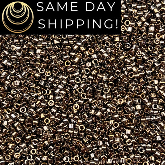 DB0254 11/0 Miyuki Delica Beads Bronze Luster