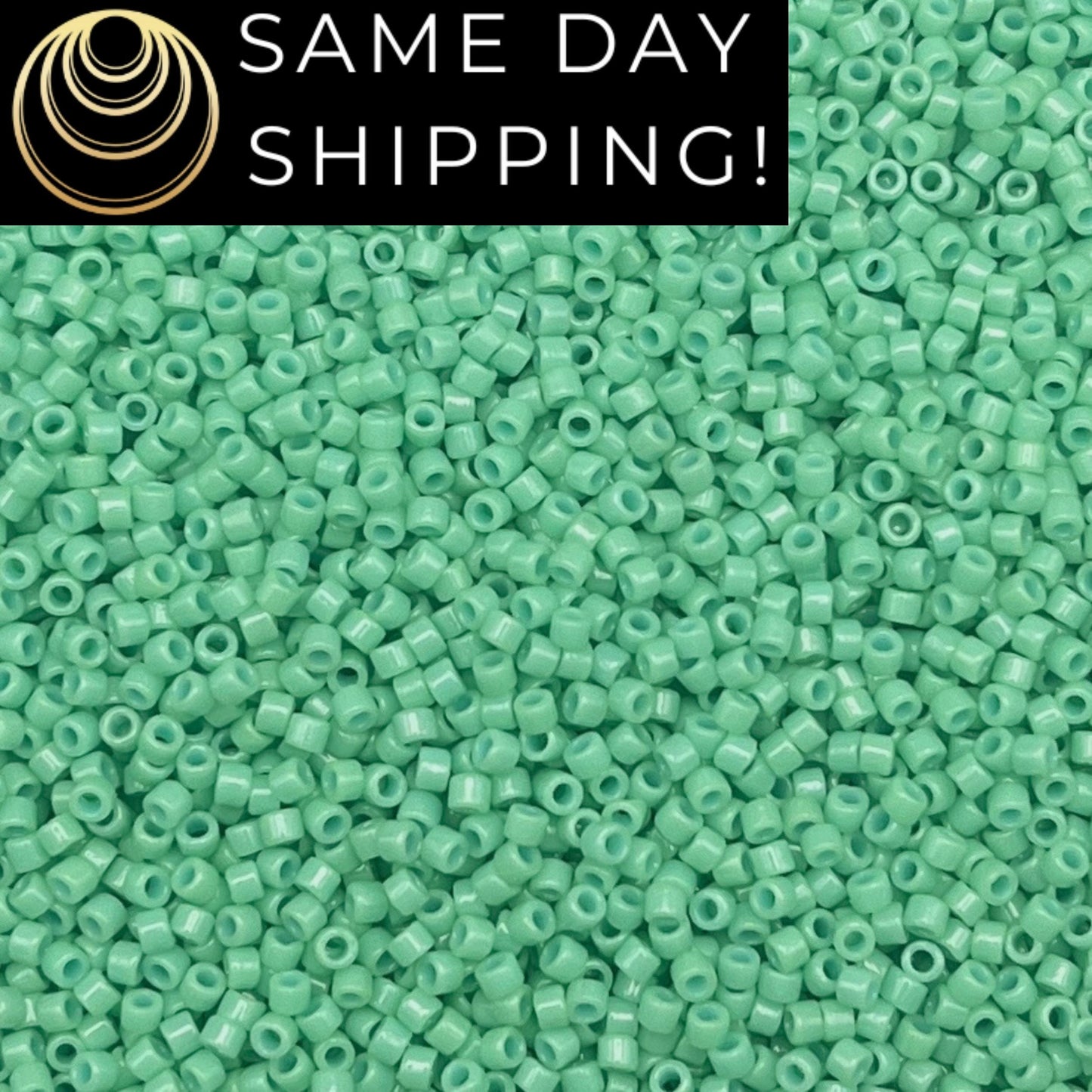 DB2125 11/0 Miyuki Delica Beads Duracoat Opaque Sea Opal