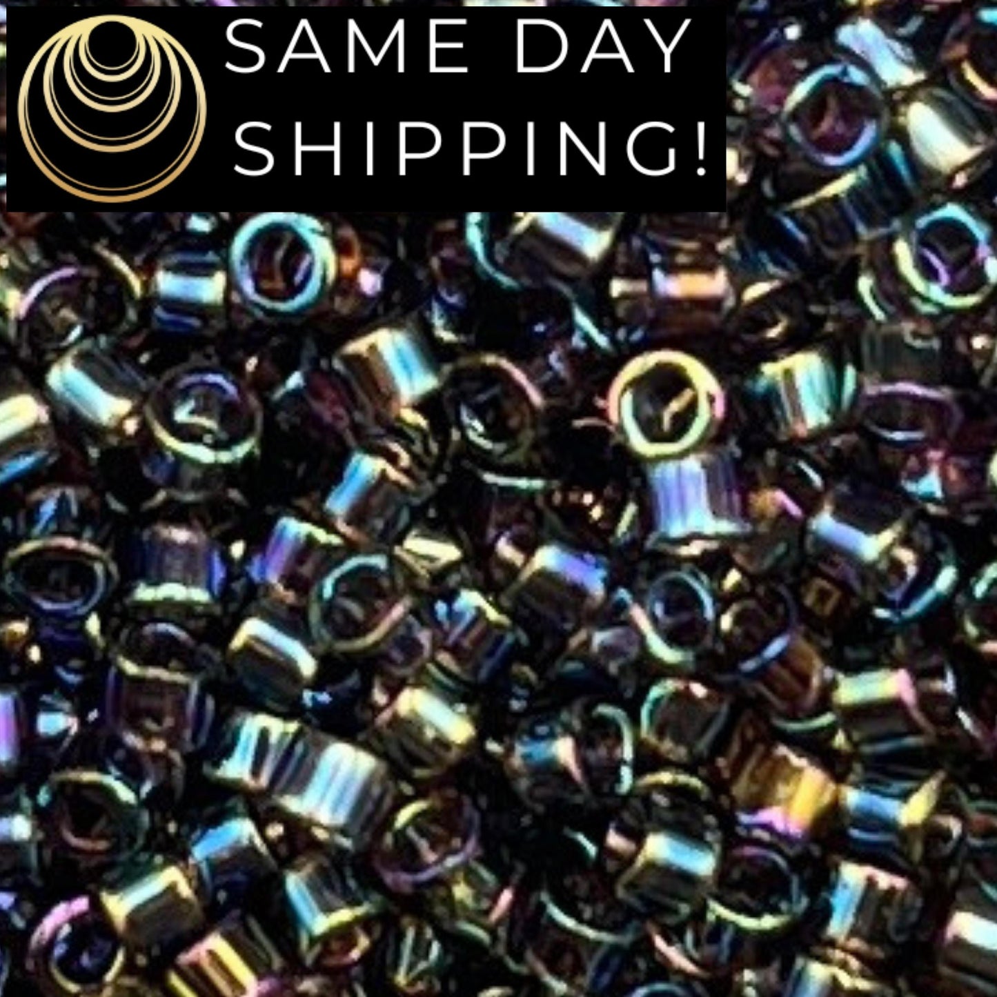 DB180 SAME DAY Shipping! 1-20 Grams Miyuki 11/0 Delica Beads Transparent Root Beer AB-Free Container!