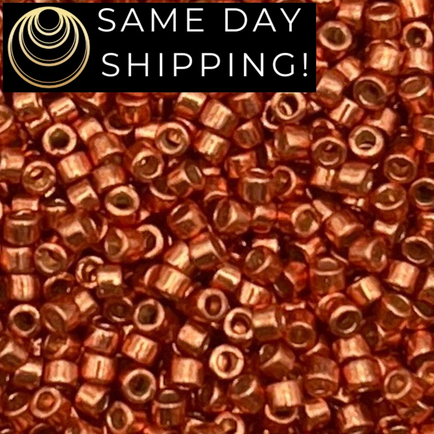 DB1837 SAME DAY SHIPPING! 1 Gram up to 20 Grams Miyuki 11/0 Delica Beads Duracoat Galvanized Pink Blush -Free Container!