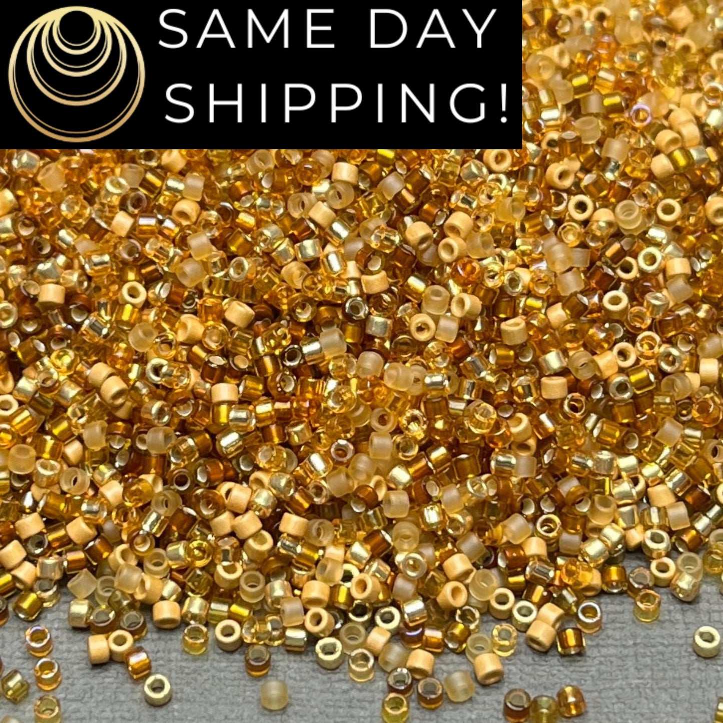 DBMIX9058 11/0 Miyuki Delica Beads Midas Touch Mix