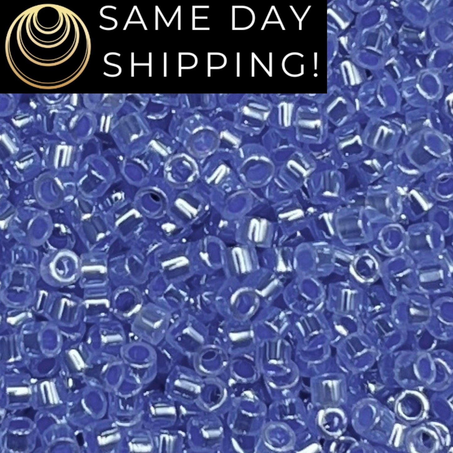 DB0240 11/0 Miyuki Delica Beads Dark Sky Blue Ceylon