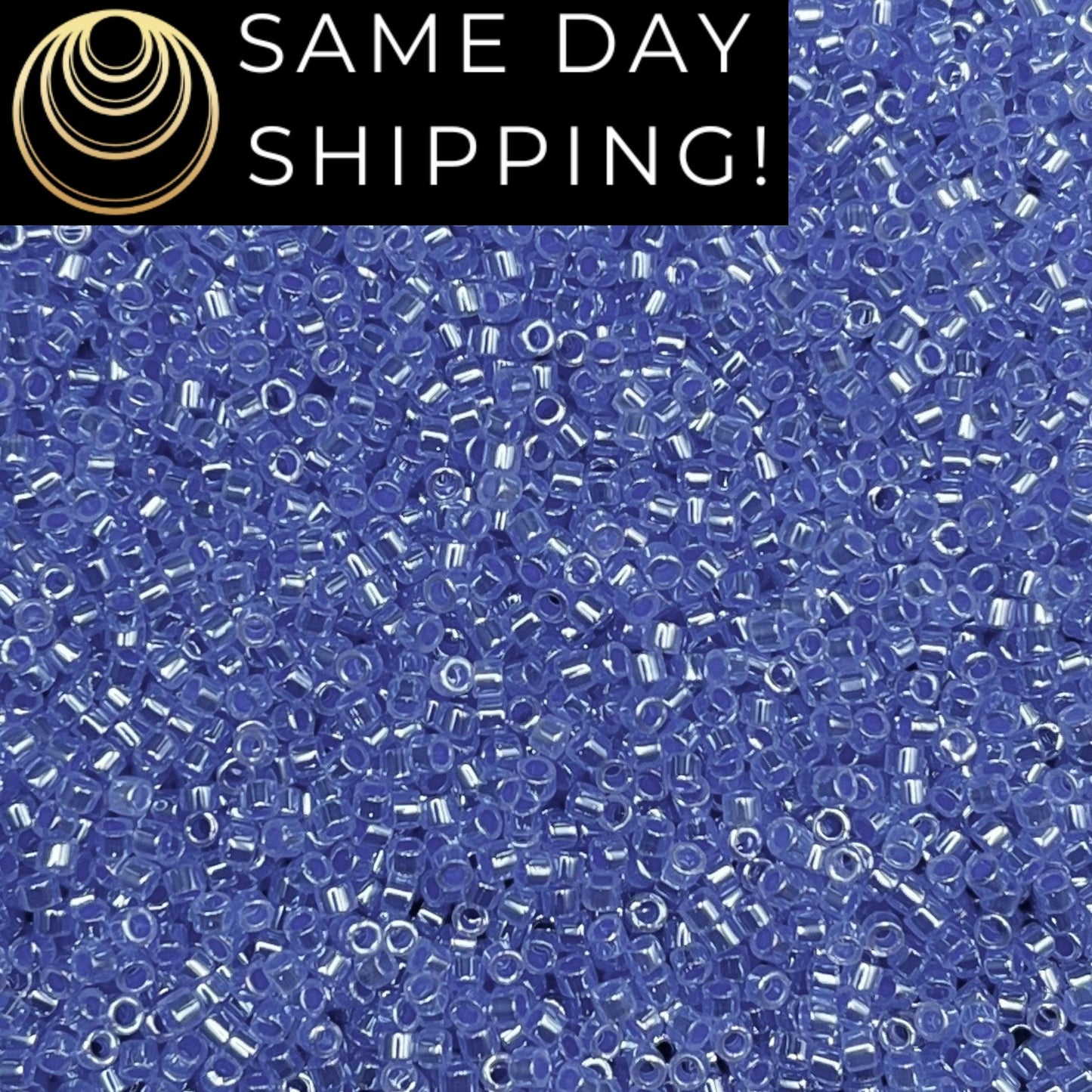 DB0240 11/0 Miyuki Delica Beads Dark Sky Blue Ceylon