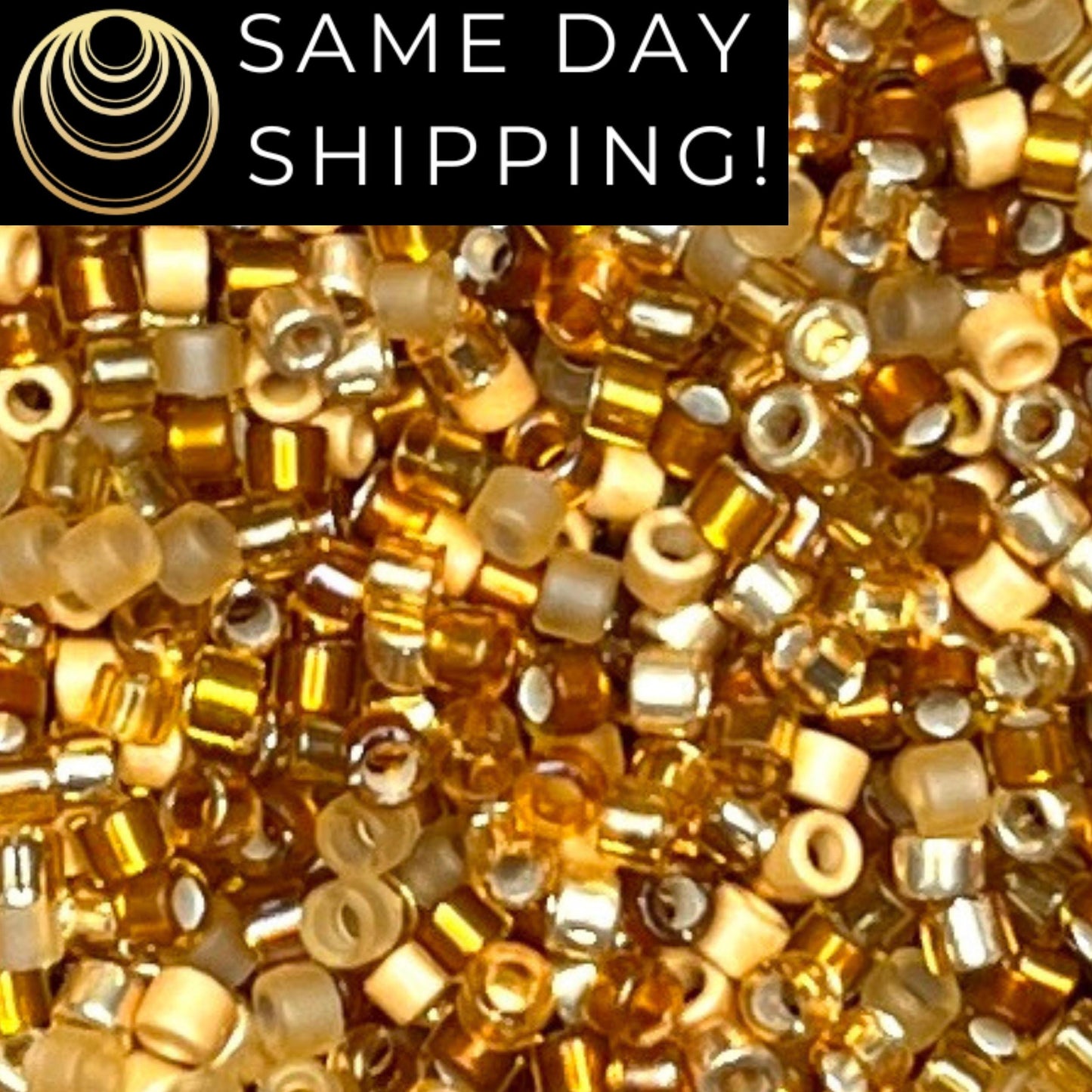 DBMIX9058 11/0 Miyuki Delica Beads Midas Touch Mix