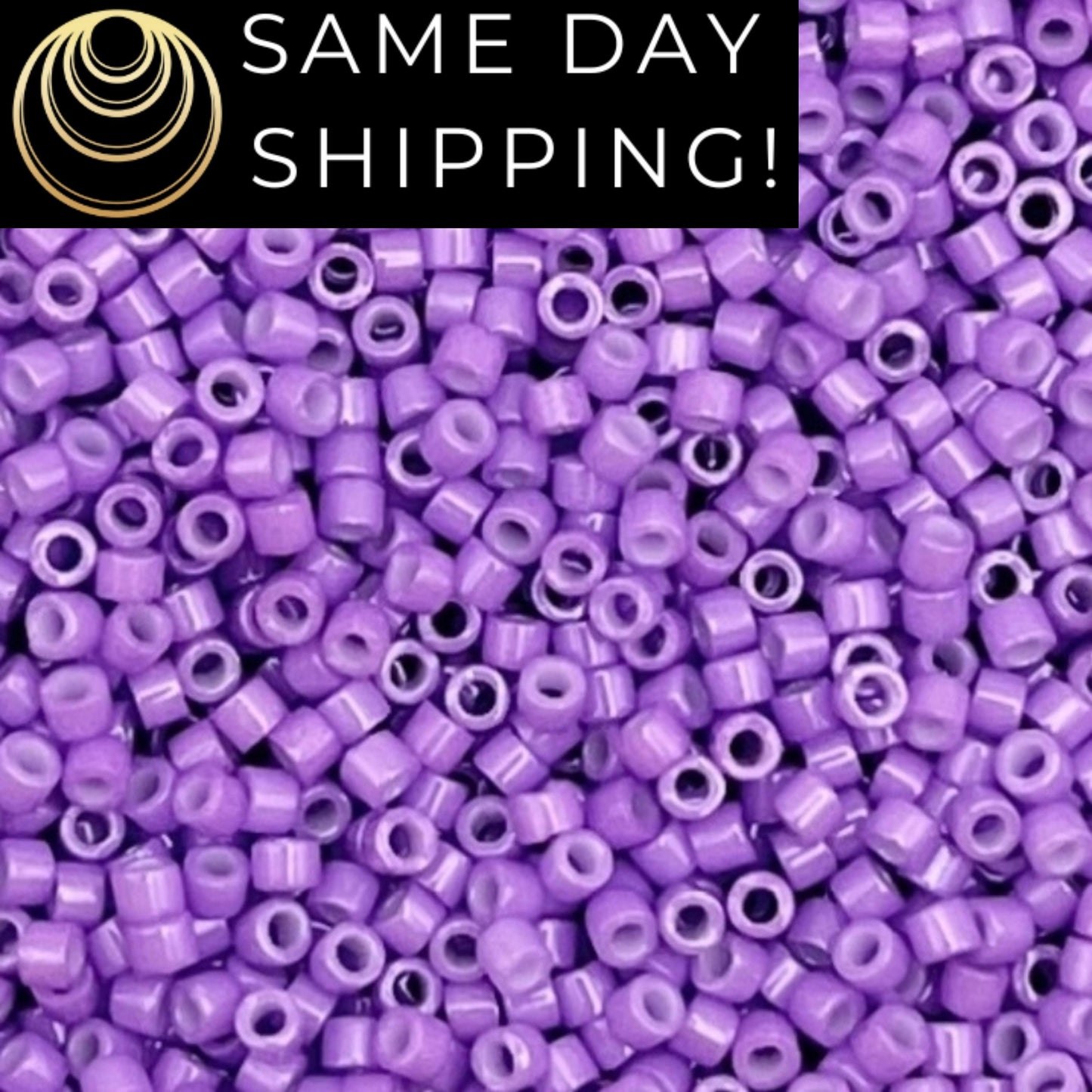 DB1379 11/0 Miyuki Delica Beads Dyed Opaque Red Violet