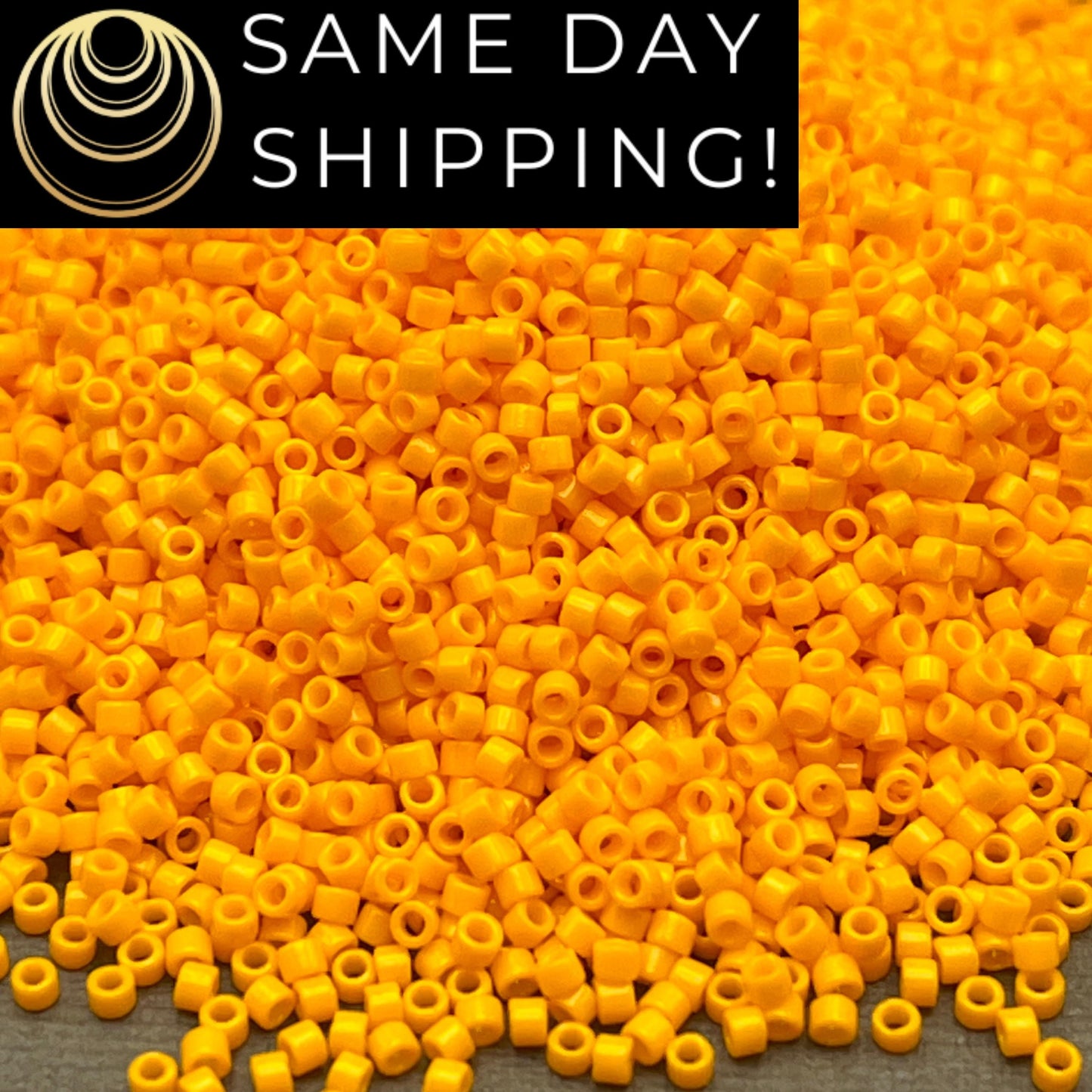 DB2103 11/0 Miyuki Delica Beads Duracoat Opaque Light Squash