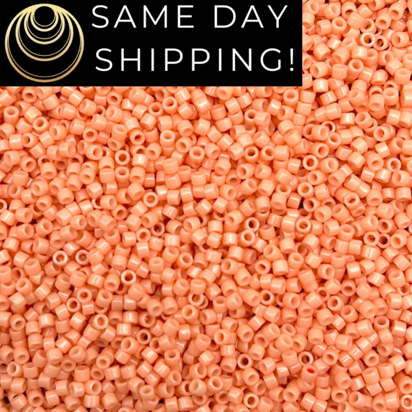 DB2111 11/0 Miyuki Delica Beads Duracoat Opaque Tea Rose