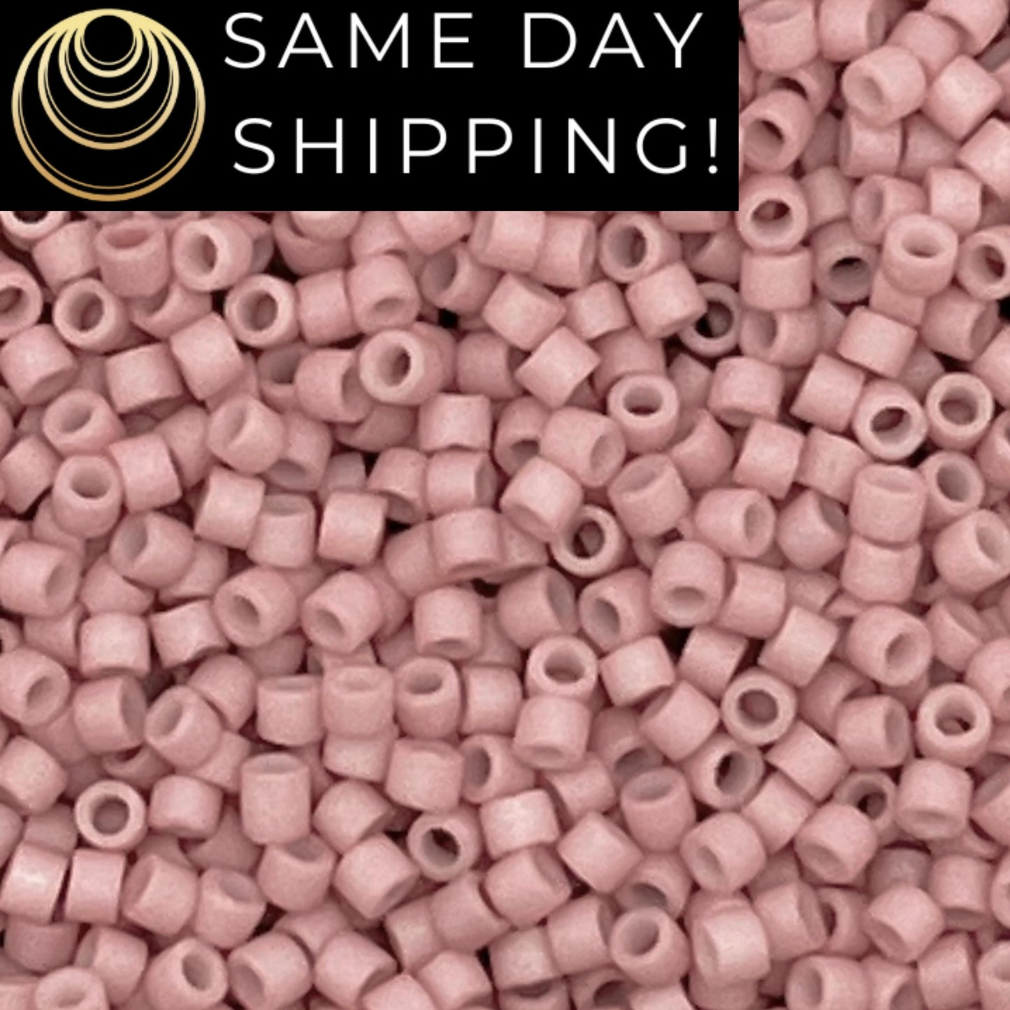 DB0355 11/0 Miyuki Delica Beads Matte Opaque Dusty Orchid