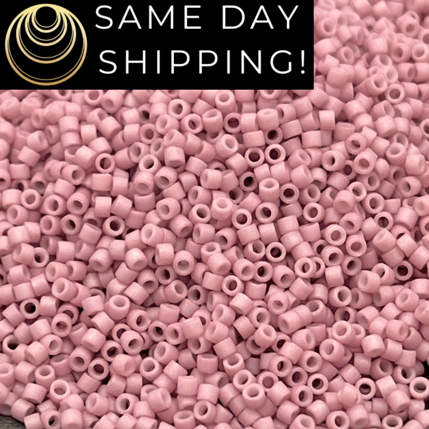 DB0355 11/0 Miyuki Delica Beads Matte Opaque Dusty Orchid