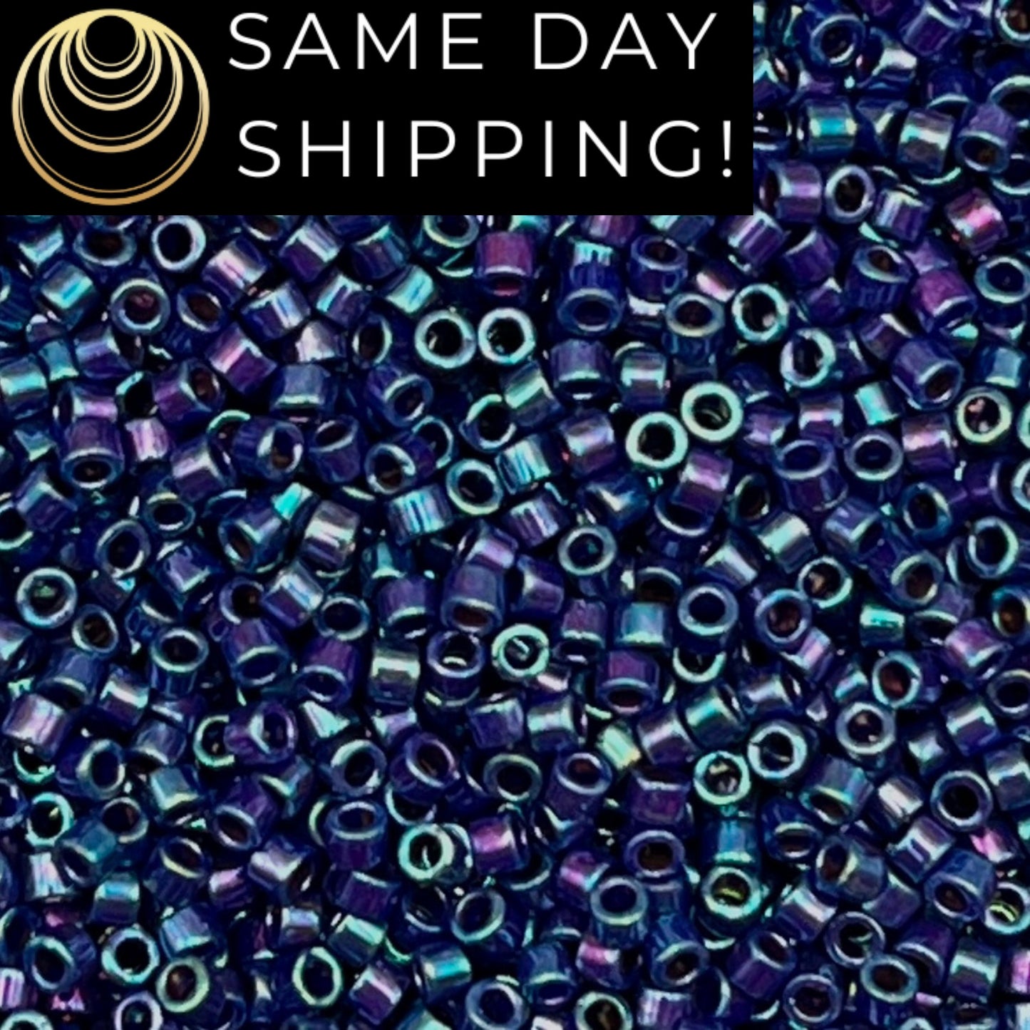 DB0135 11/0 Miyuki Delica Beads Opaque Eggplant Luster