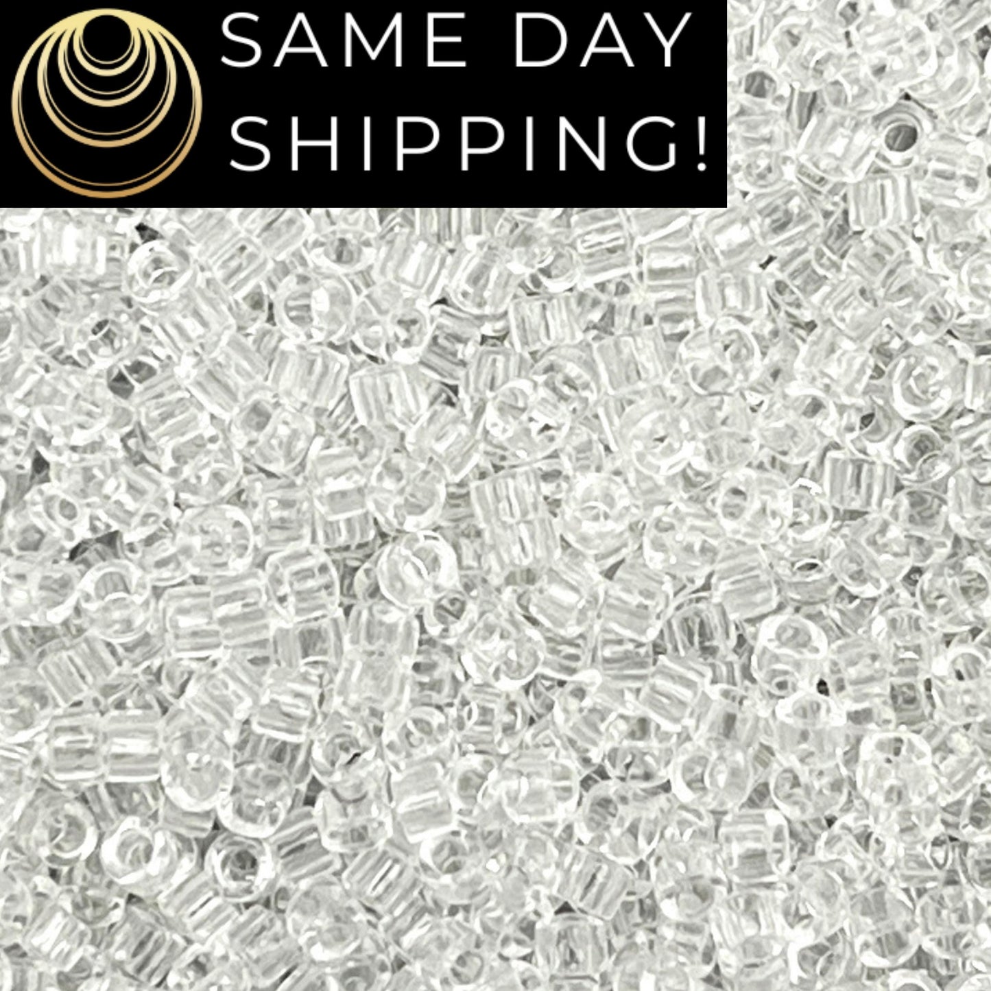 DB0141 11/0 Miyuki Delica Beads Crystal
