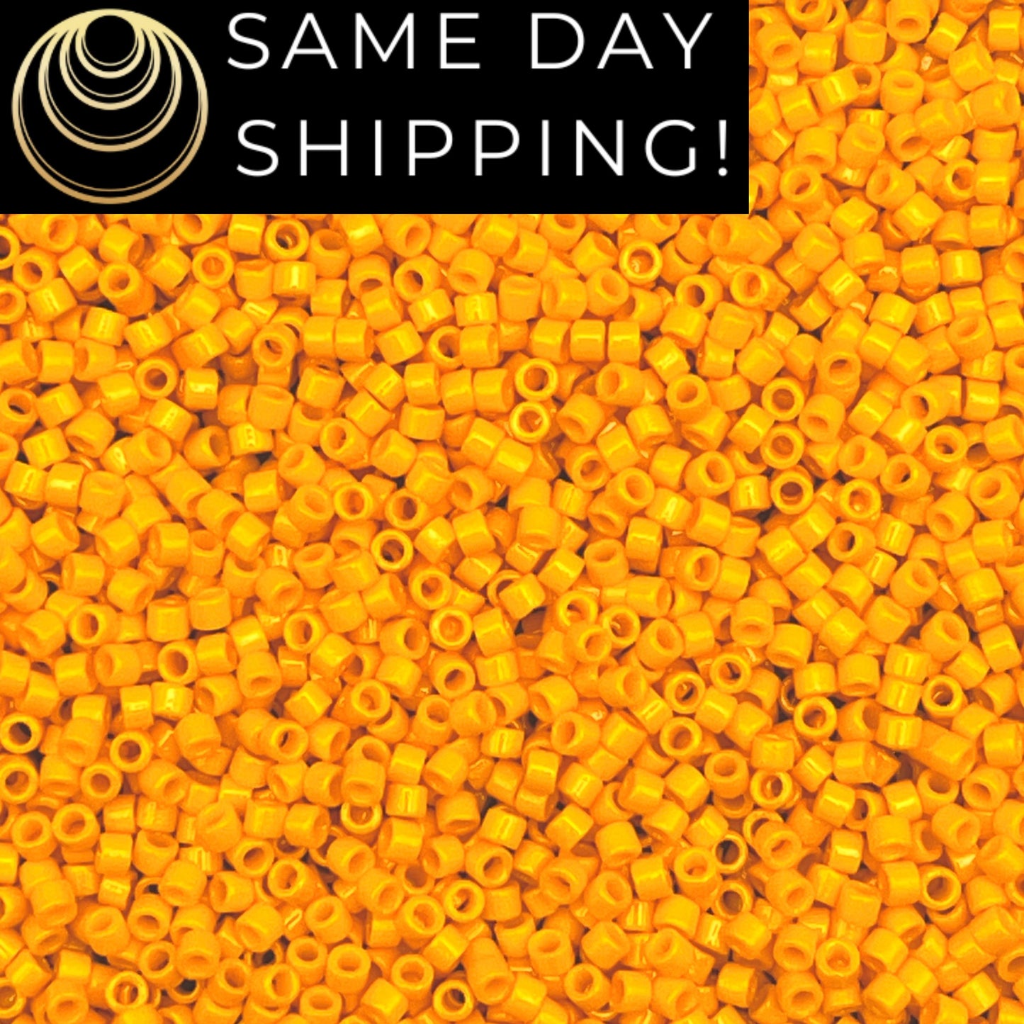 DB2103 11/0 Miyuki Delica Beads Duracoat Opaque Light Squash