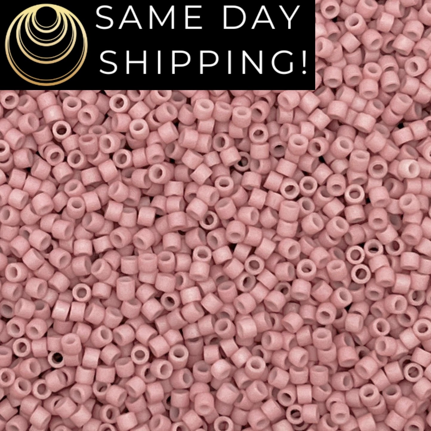 DB0355 11/0 Miyuki Delica Beads Matte Opaque Dusty Orchid