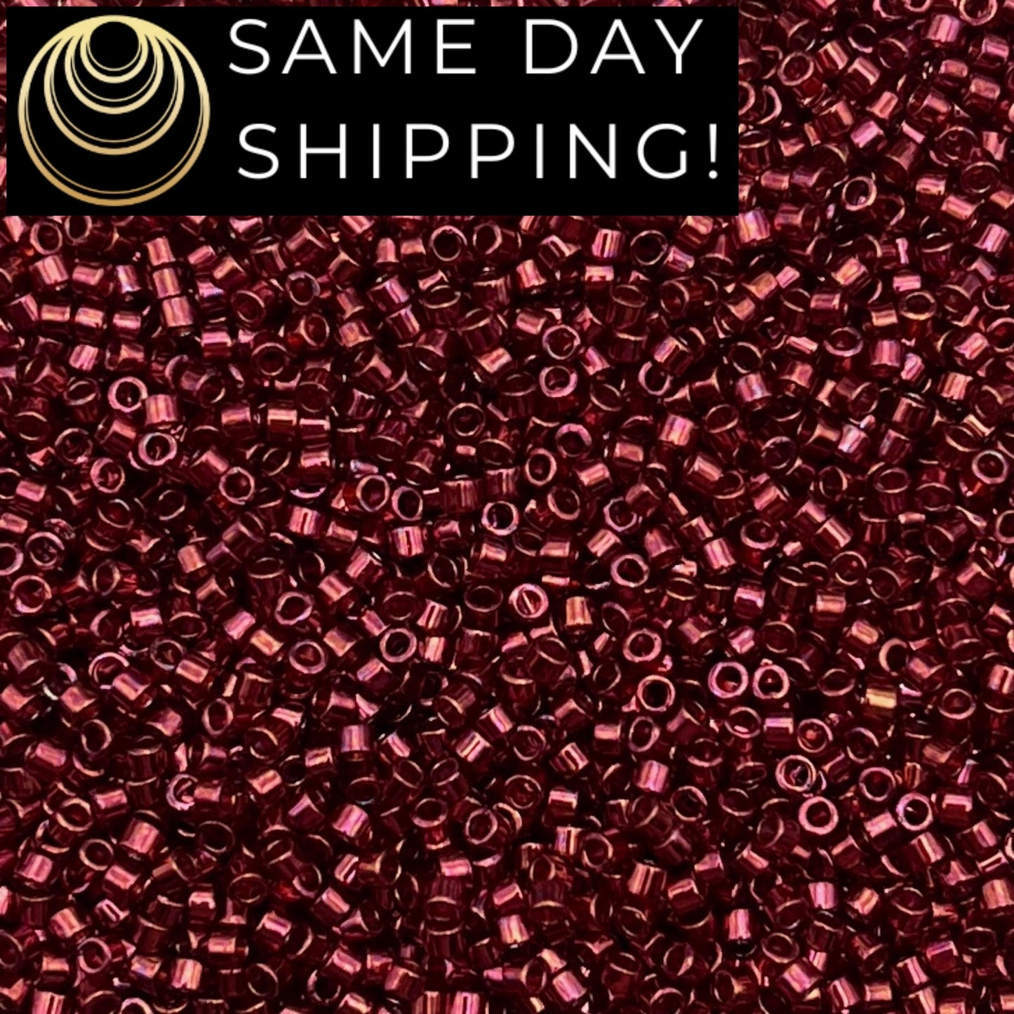 DB0116 11/0 Miyuki Delica Beads Wine Gold Luster