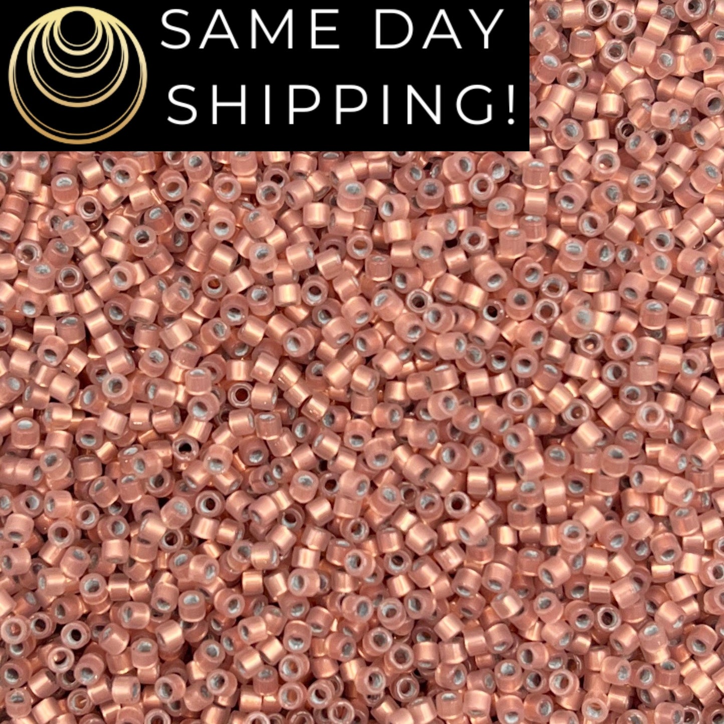 DB0191 11/0 Miyuki Delica Beads Copper Lined Opal