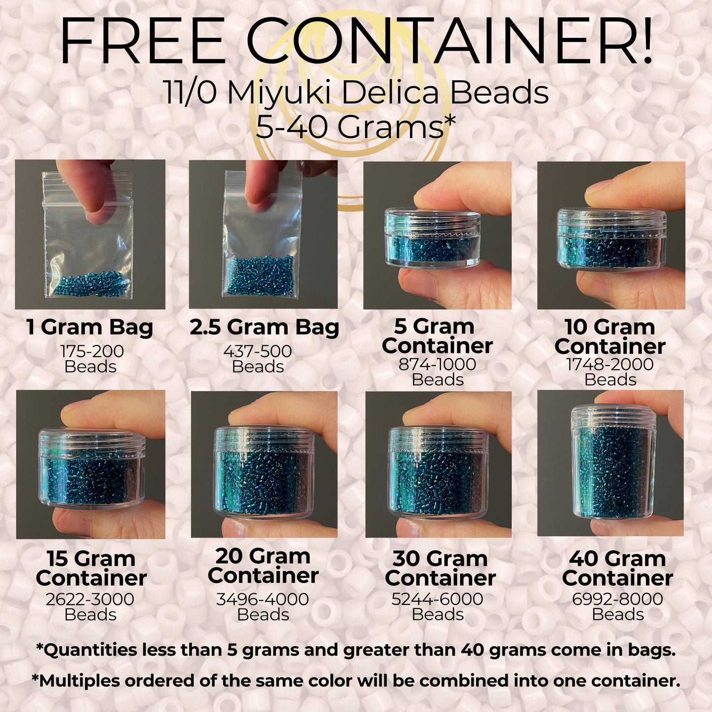 DBMIX0006 11/0 Miyuki Delica Beads Lagoon Mix