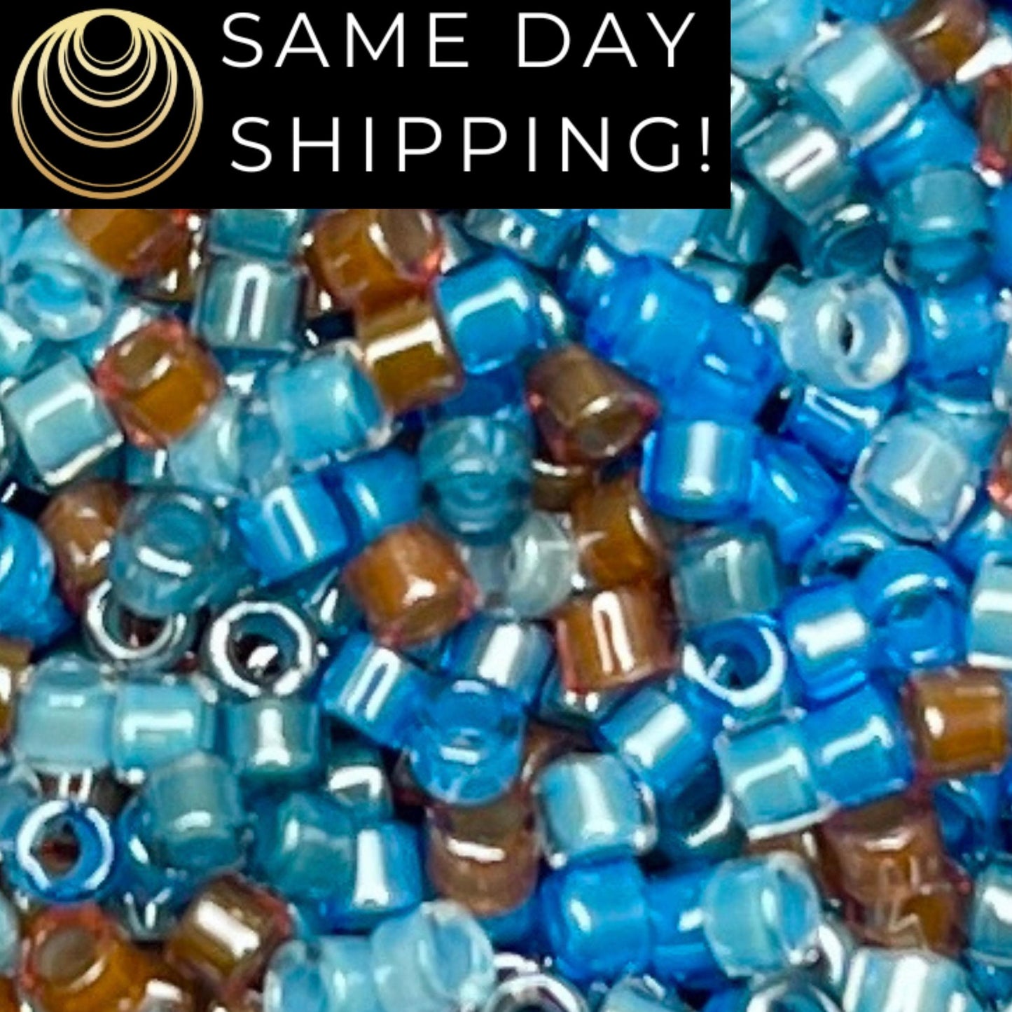 DB2068 11/0 Miyuki Delica Beads Luminous Mix