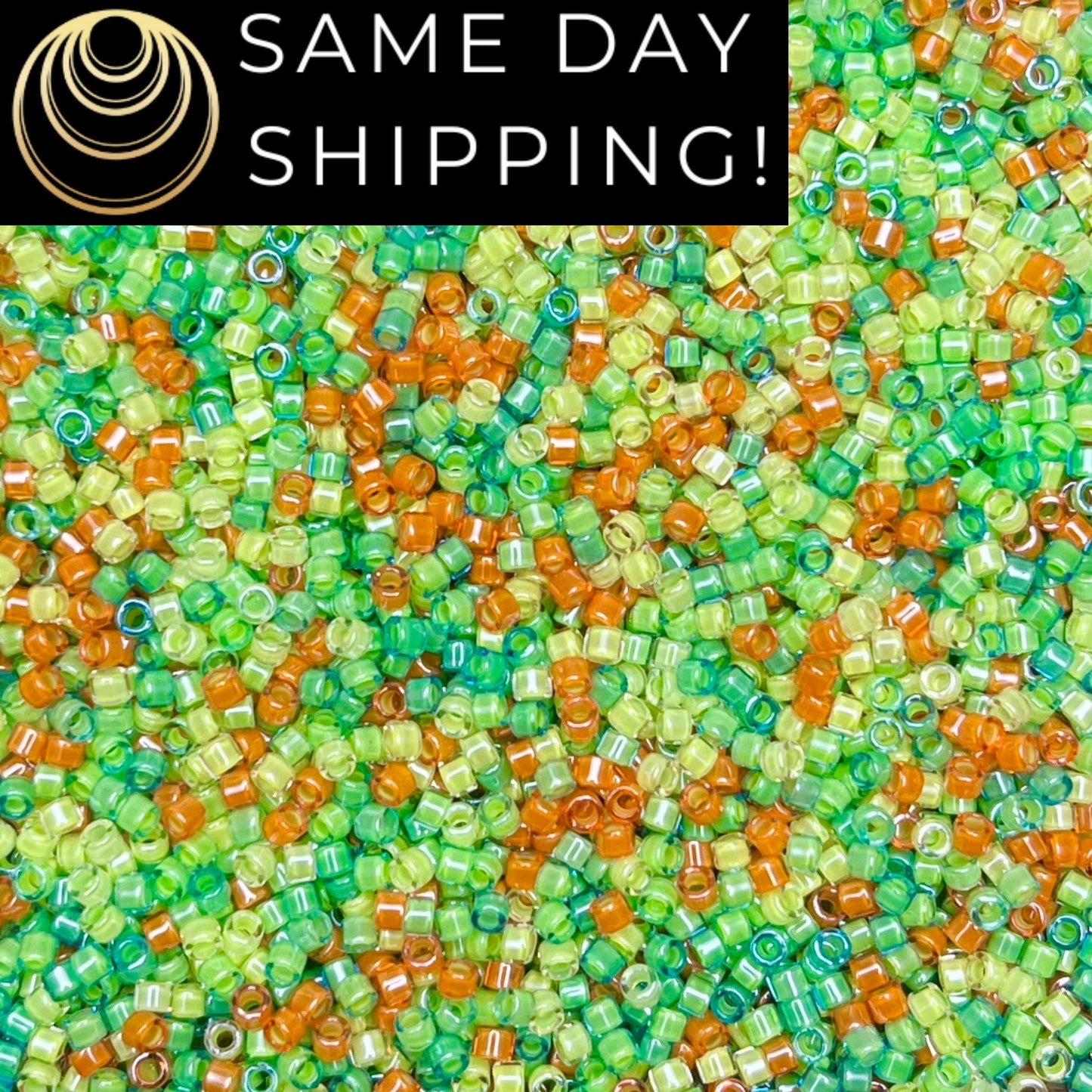 DB2066 11/0 Miyuki Delica Beads Luminous Mix