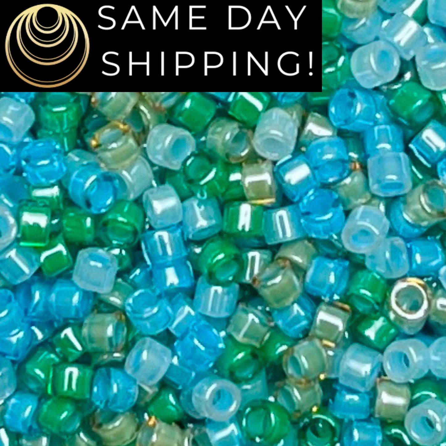 DB2067 11/0 Miyuki Delica Beads Luminous Mix