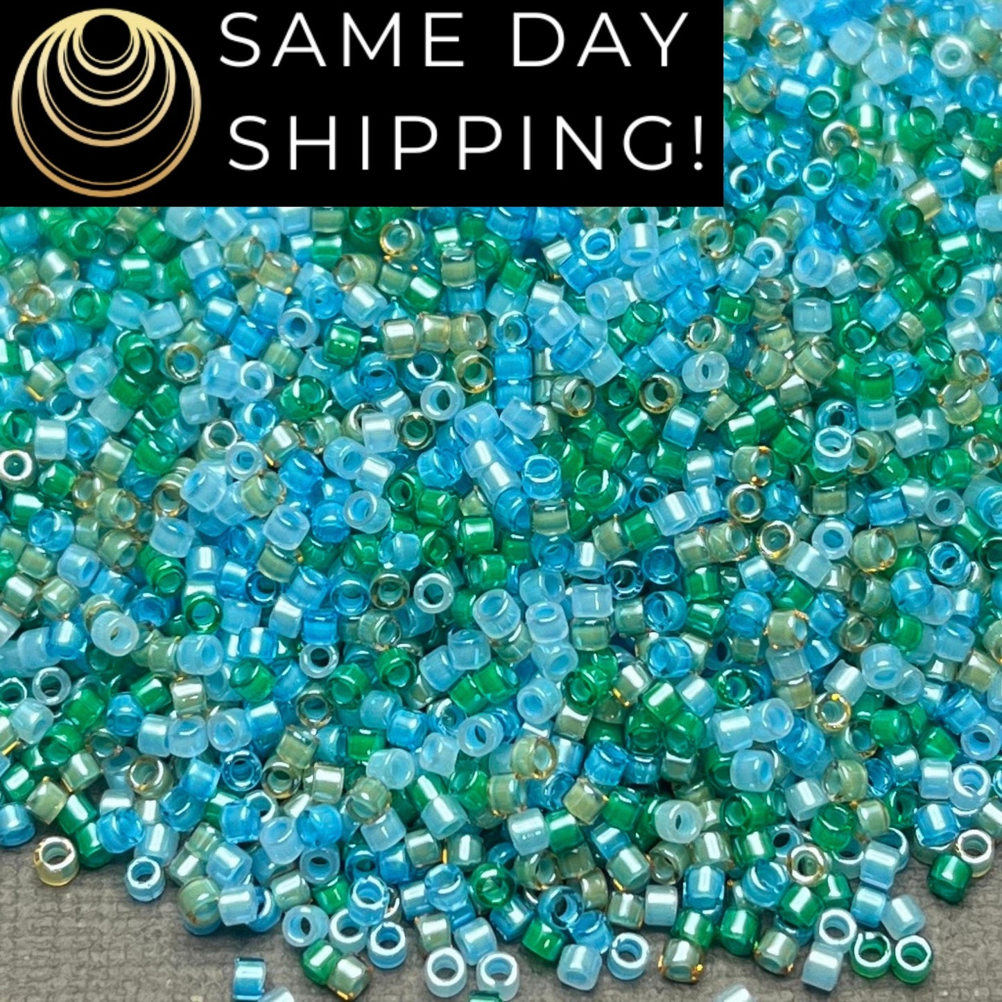 DB2067 11/0 Miyuki Delica Beads Luminous Mix