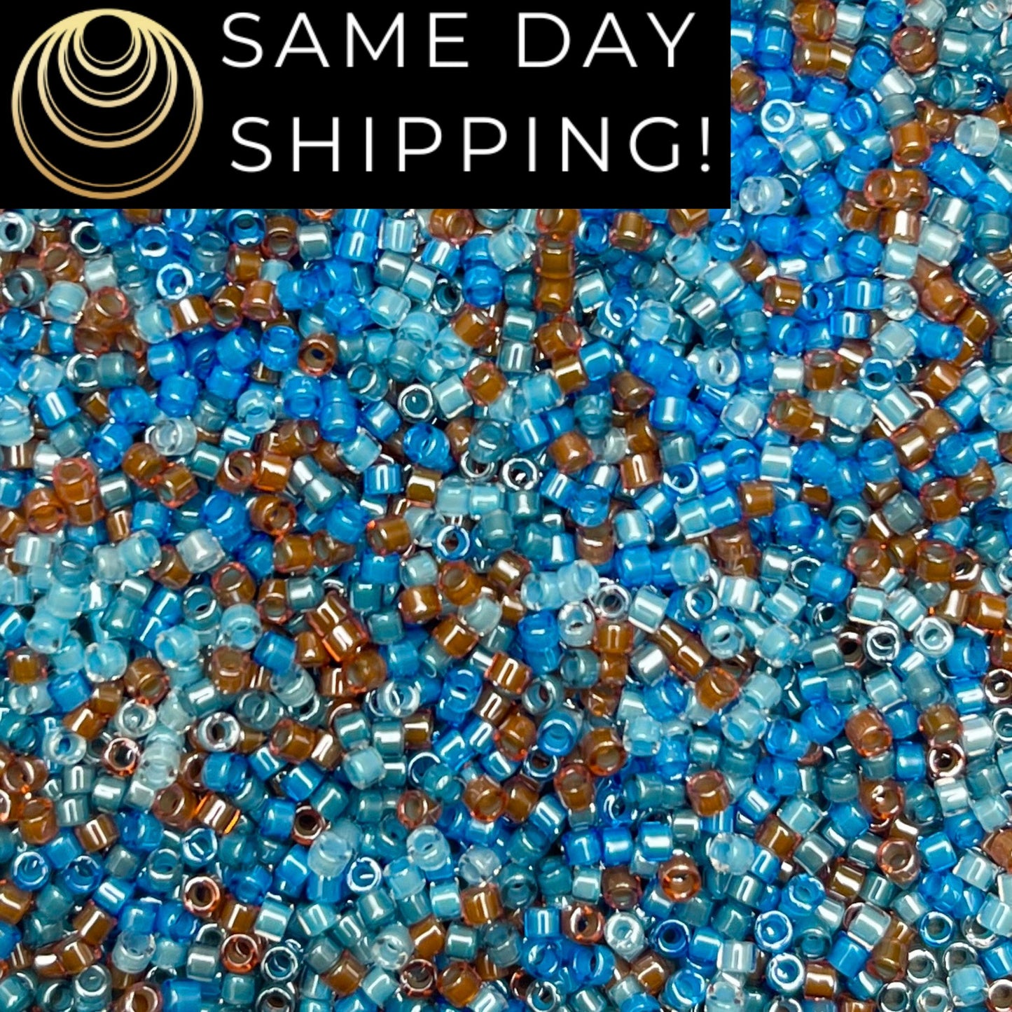 DB2068 11/0 Miyuki Delica Beads Luminous Mix
