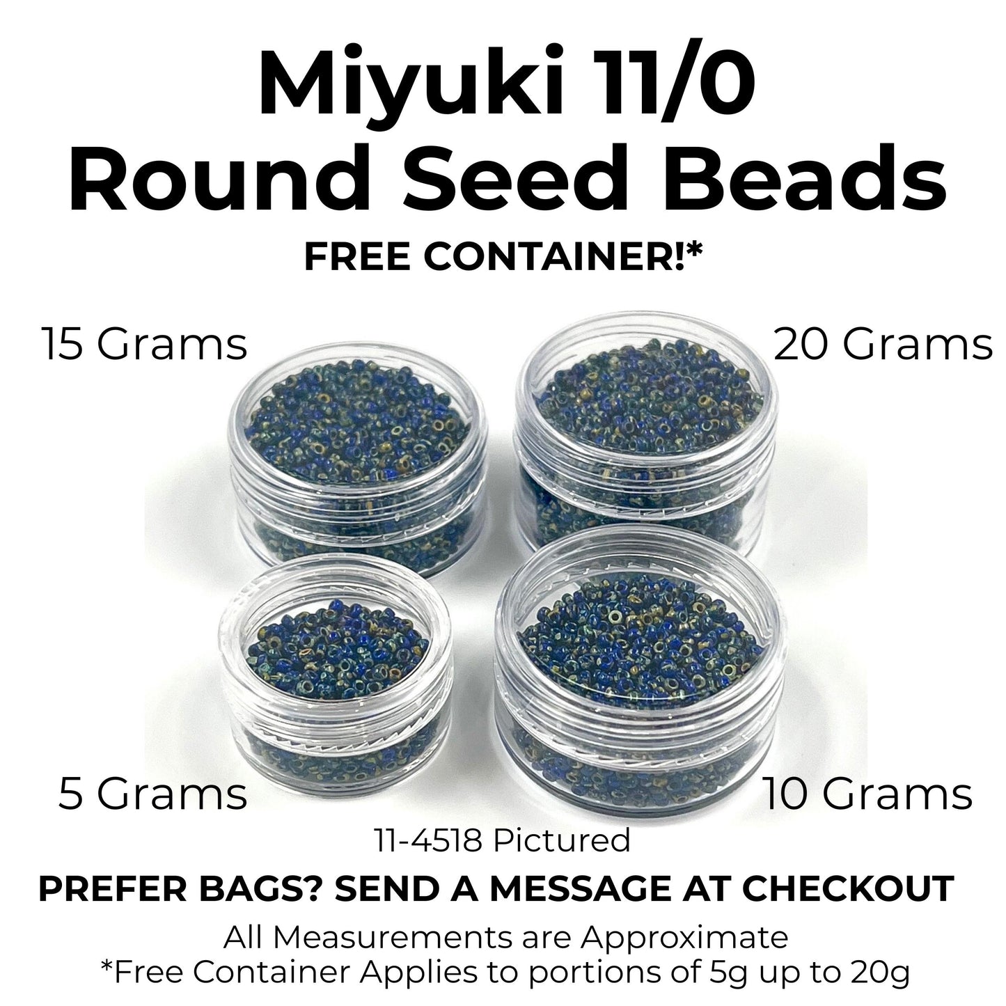 11-0409 Miyuki 11/0 Round Seed Beads Opaque Chocolate
