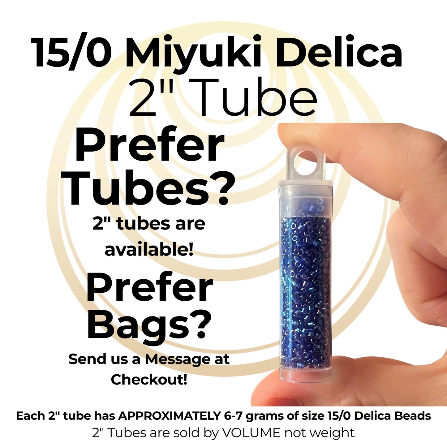 DBS1208 15/0 Miyuki Delica Beads Silver Lined Caribbean Blue